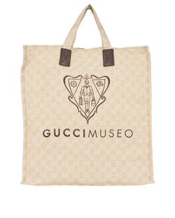 GG Museo Tote, Canvas, Beige, 527066, 3*